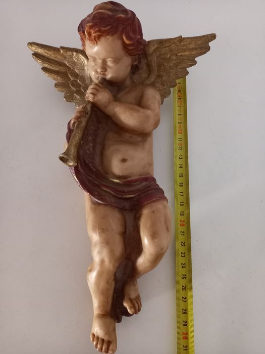 Anjo decorativo com suporte para pendurar