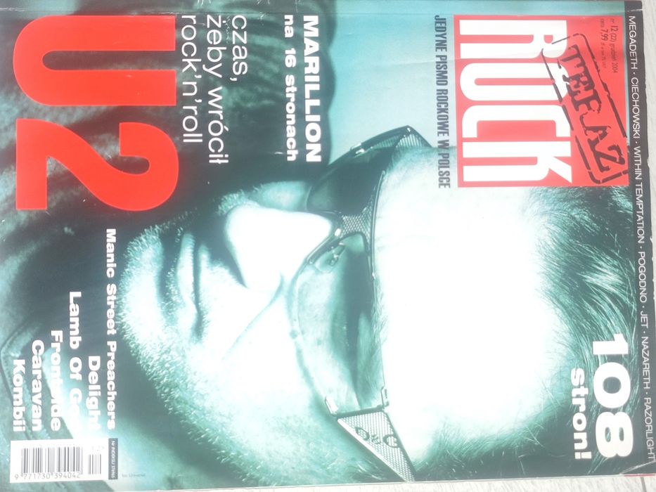Teraz Rock czasopismo rockowe grudzień