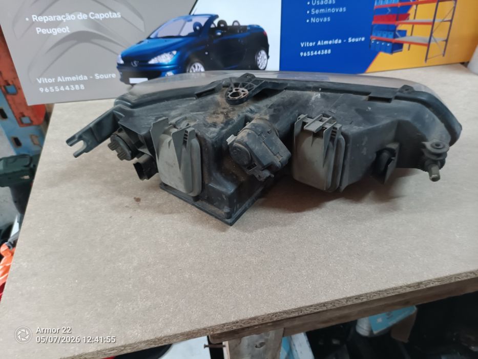 Farol ou óptica Peugeot 406 coupé