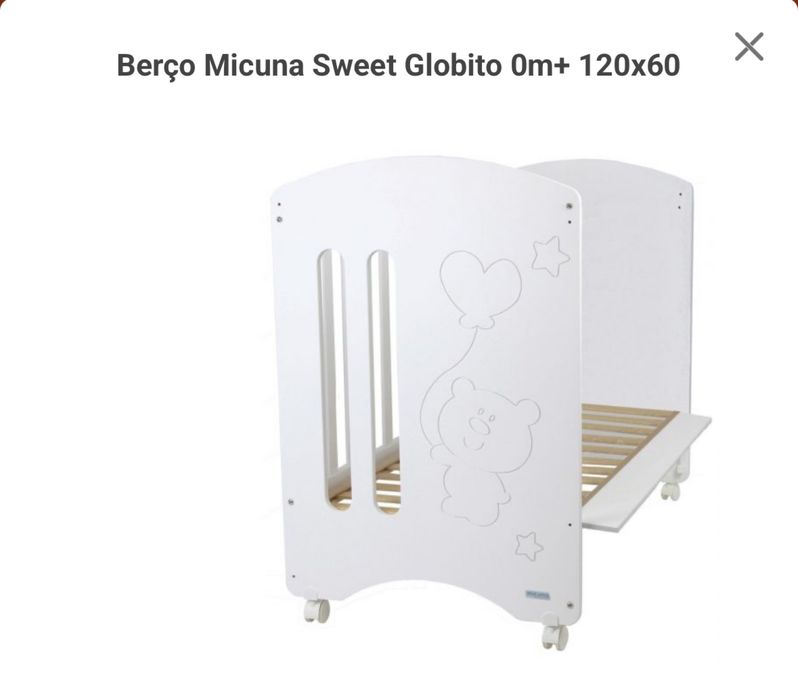 Berço Sweet Globito da Micuna