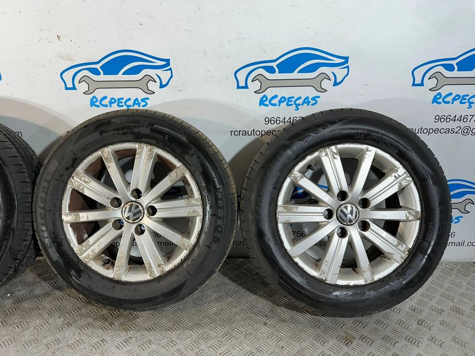 Conjunto Jantes 15 Volkswagen 5×112 6.5J ET50 5K0601025J