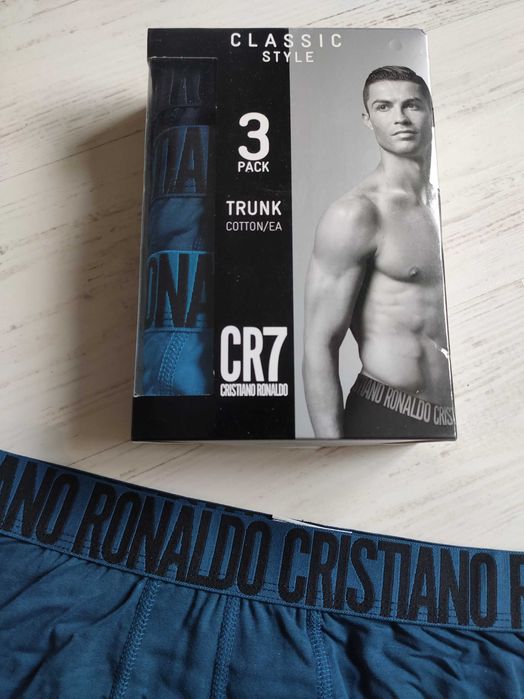 Труси боксерки Cristiano Ronaldo CR7 3-PACK Кріштіану Роналду розмір L