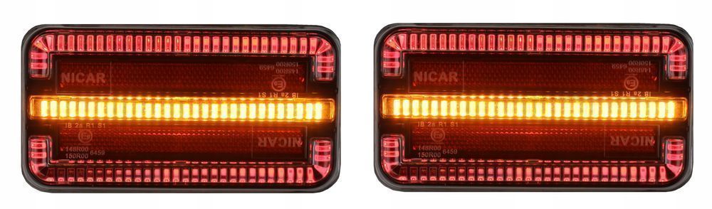 Lampa Tylna Przyczepy Zespolona Led Diodowa Para