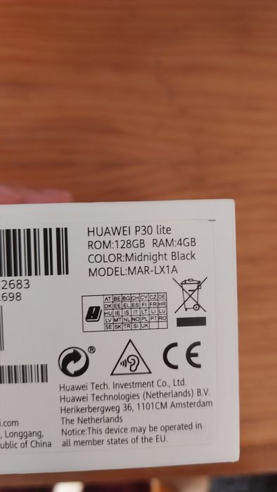 Telemóvel Huawei P30 Lite