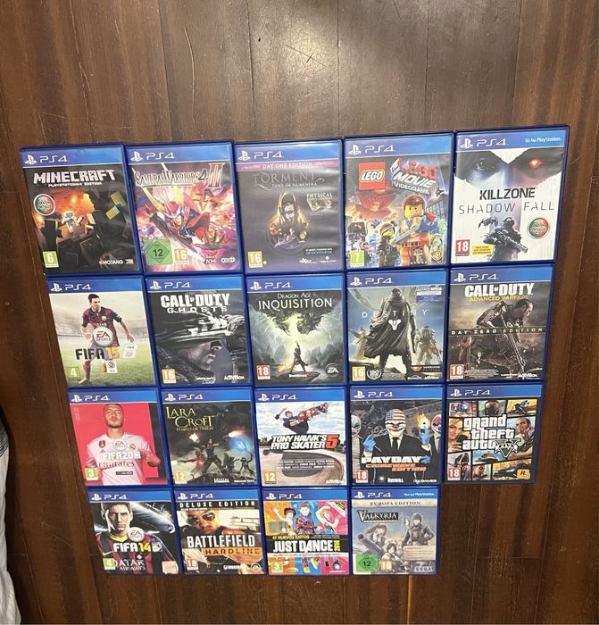 Jogos antigos para PS4