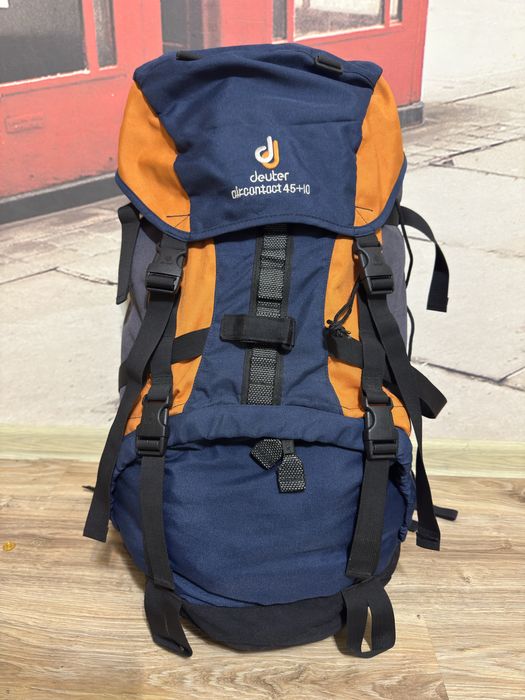 Рюкзак deuter aircontact 45+10 55 л 60 л оригинал