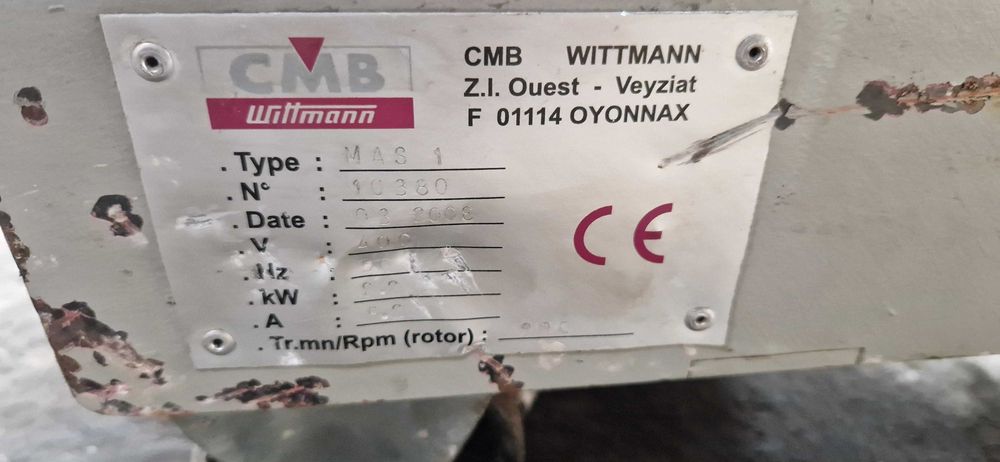 młynek do kabli instalacji plastiku tworzyw sztucznych Wittmann