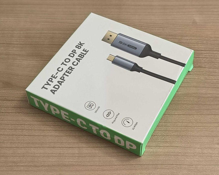 Кабель   USB-C   to   DP  8K