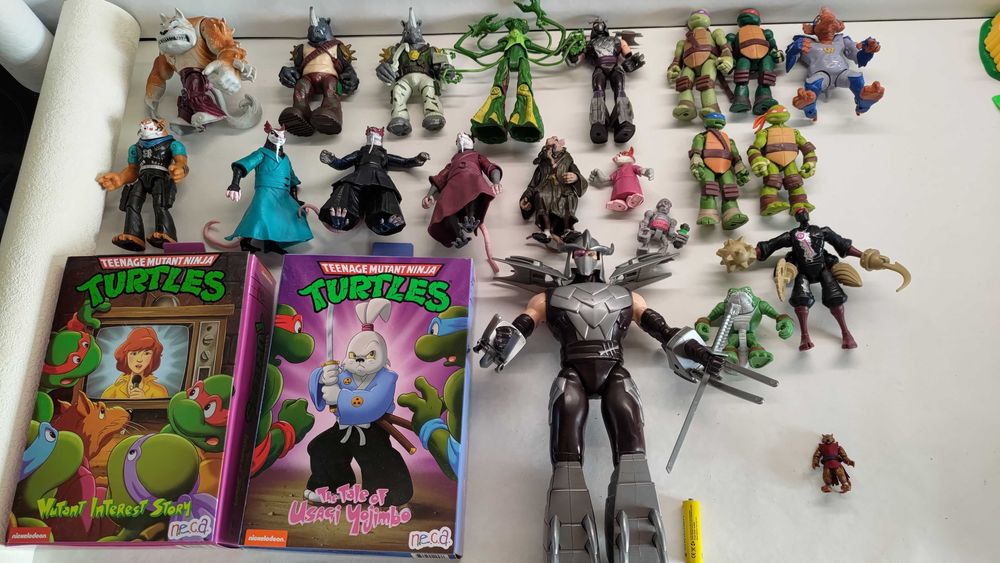 Черепашки ніндзя шреддер сплінтер Mega blocks усагі ейпріл оніл