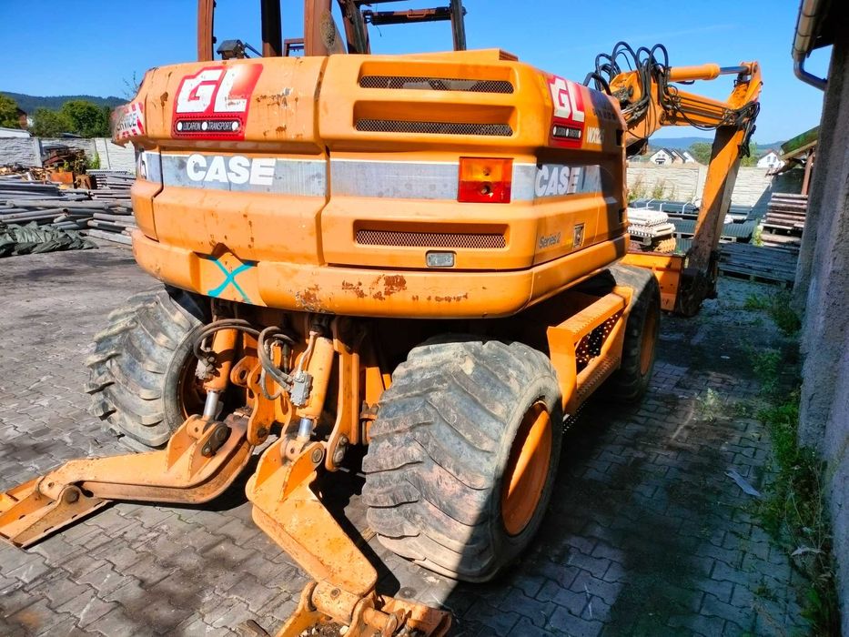 Case WX 125 ramie siłownik zwolnica rozdzielacz wieniec most pompa płu