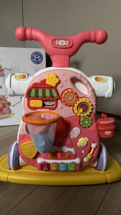 Музыкальные ходунки, велосипед, столик 5 в 1