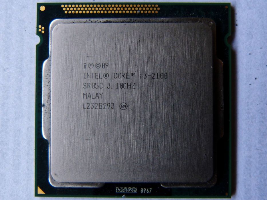 Intel Core i3-2100 3.10GHz (3M Cache) Sockets 1155