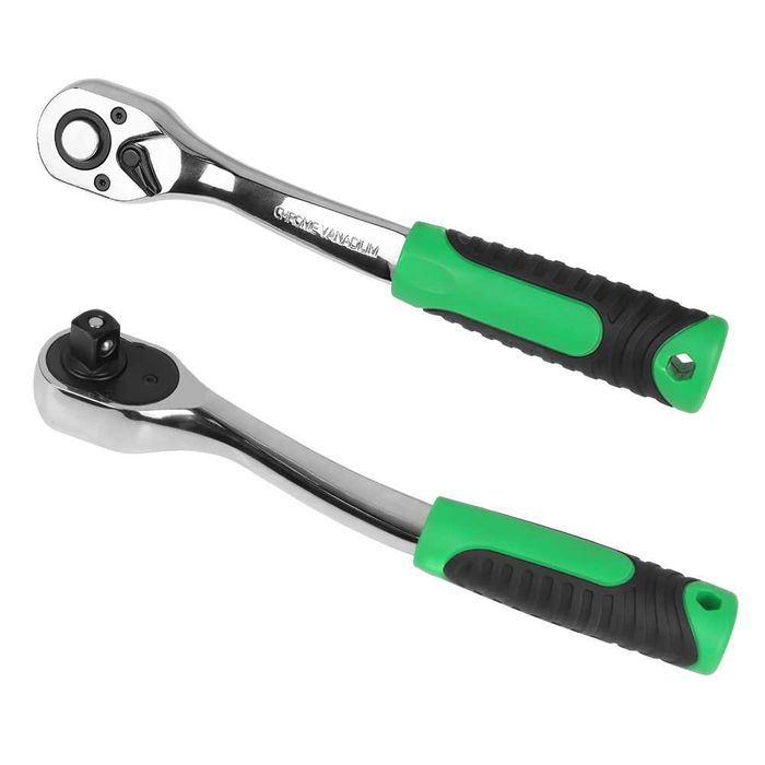 Conjunto de Chaves de Caixa e Roquete (150 Peças) - Aço Cromo-Vanádio