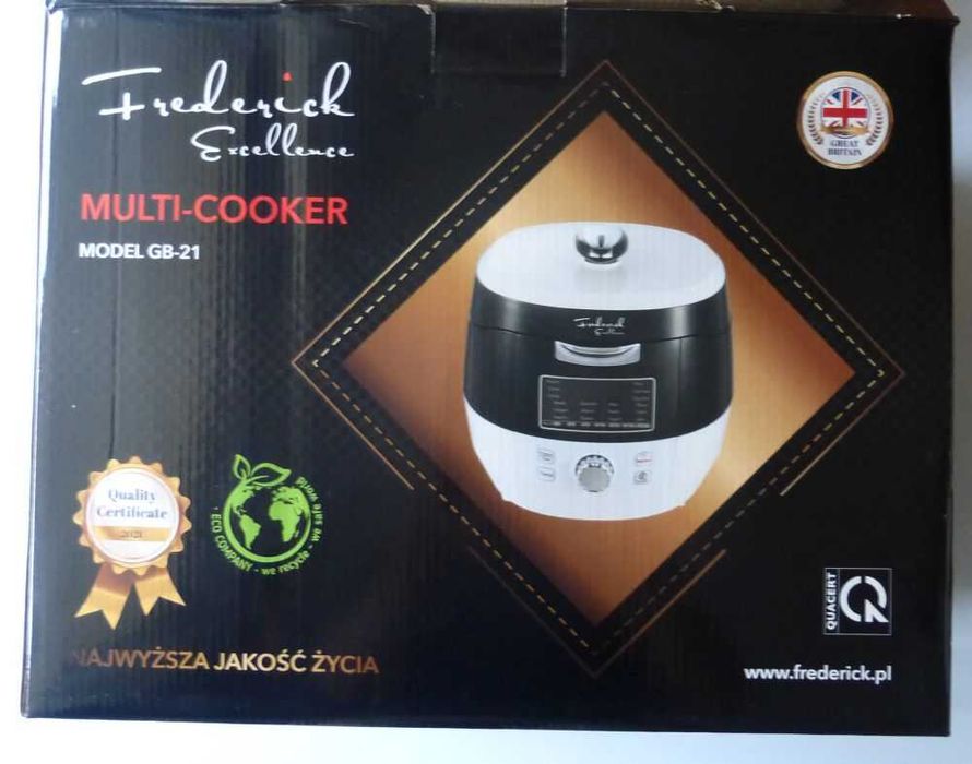 MULTI COOKER Frederick Exellence GB 21 NOWY nieużywany
