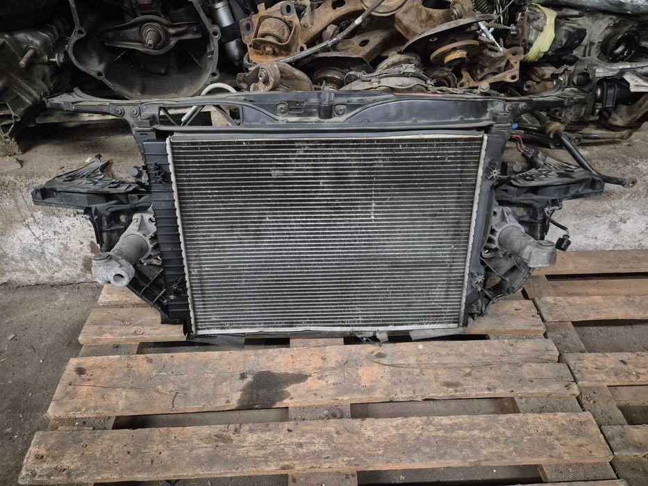 A4 b6 3.0asn pas przód pas przedni wentylatory chłodnice audi a4 b6
