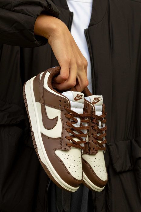 Кросівки  Nike SB Dunk Low White Milk Brown 36-45 (Без Предоплати)