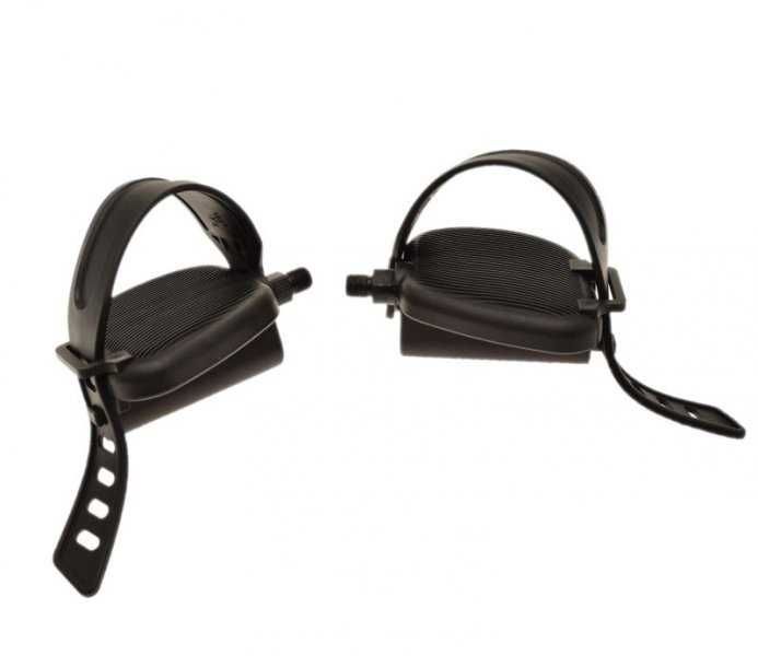 PEDAŁ Rower Rehabilitacyjny 1/2 " 2 Szt z Paskami