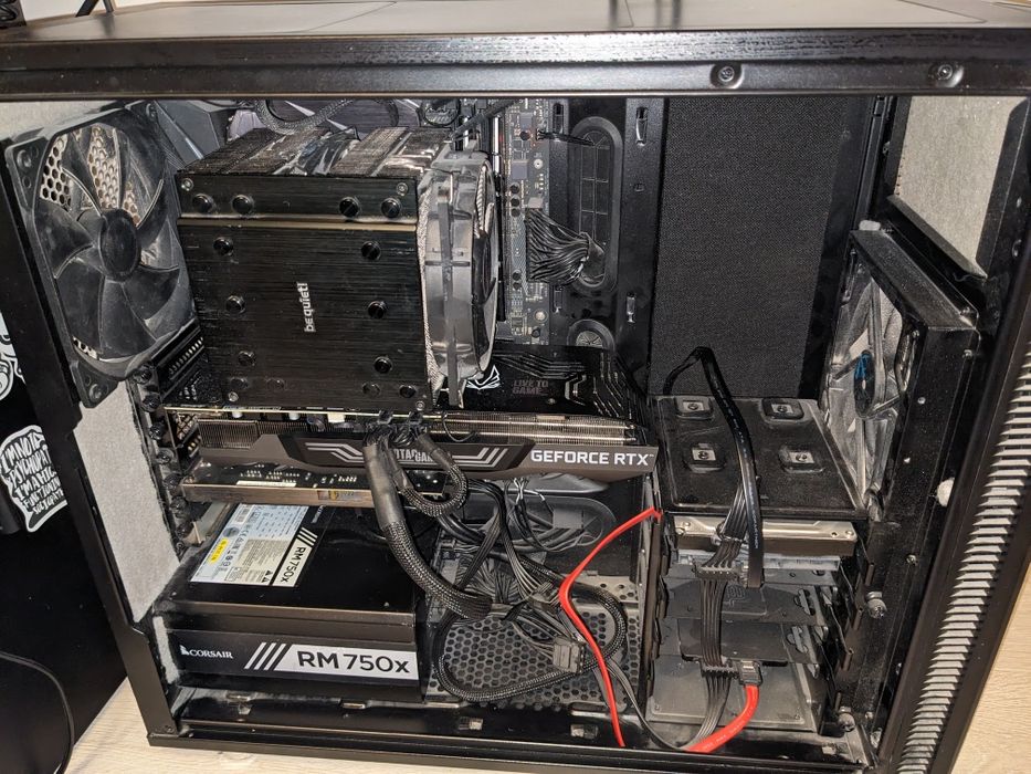 ПК i7 7700k. 32gb 2x16 ddr4. m2 nvme 240gb. 750w