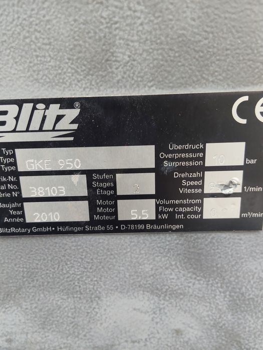 Sprężarka kompresor Blitz