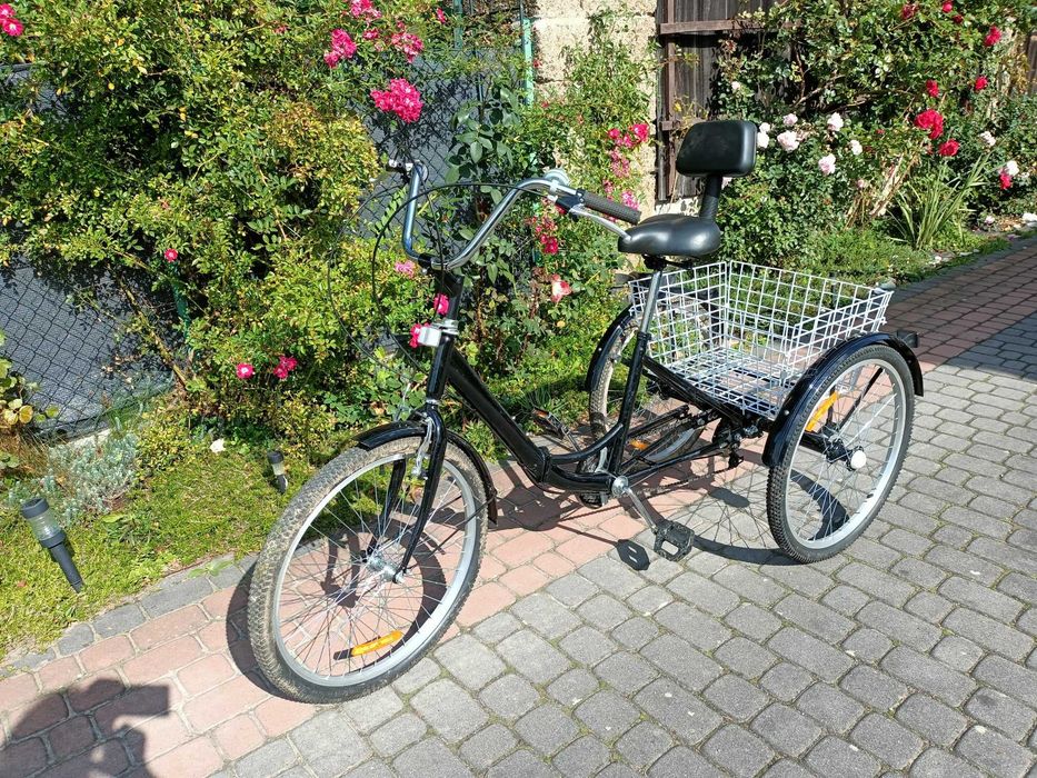 Rower trójkołowy  koła 24"