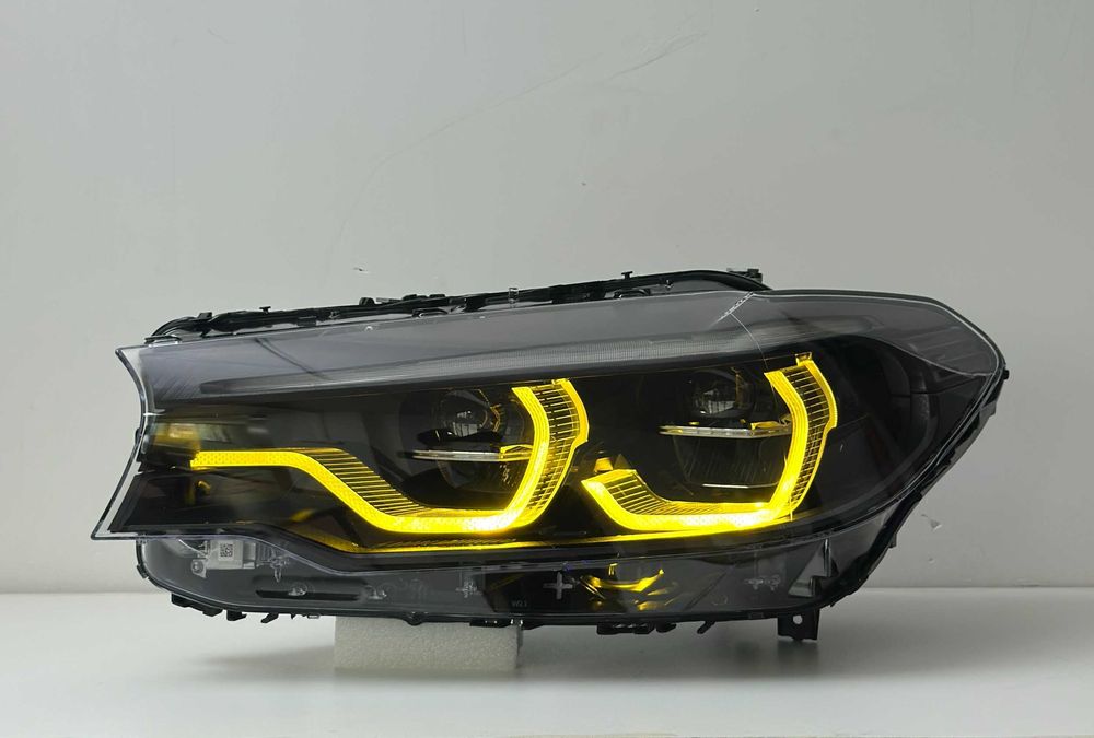 Фари BMW G30 G31 G38 стиль Shadow Line на штатний ксенон Г30 Г31 Г38