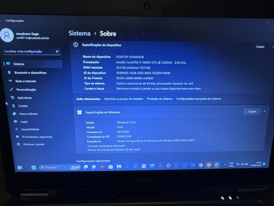Dell latitude E7450
