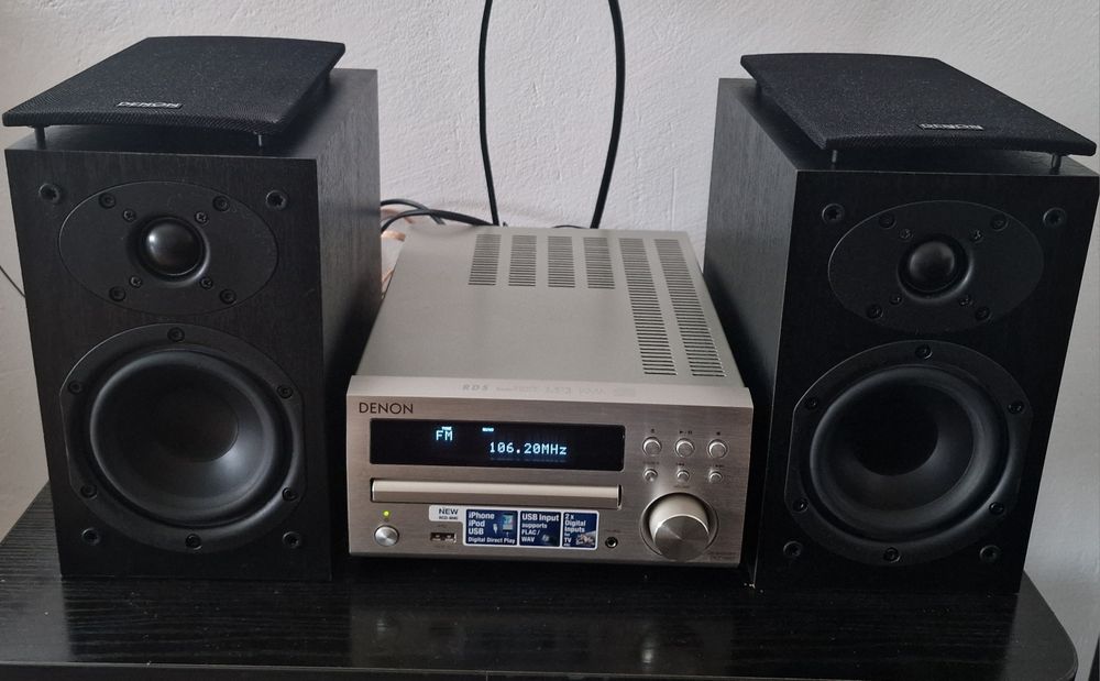 Miniwieża Denon  RCD-M40 komplet z kolumnami