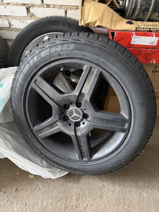 Диски mercedes ml 5x112 з зимовою резиною 255/50 r19