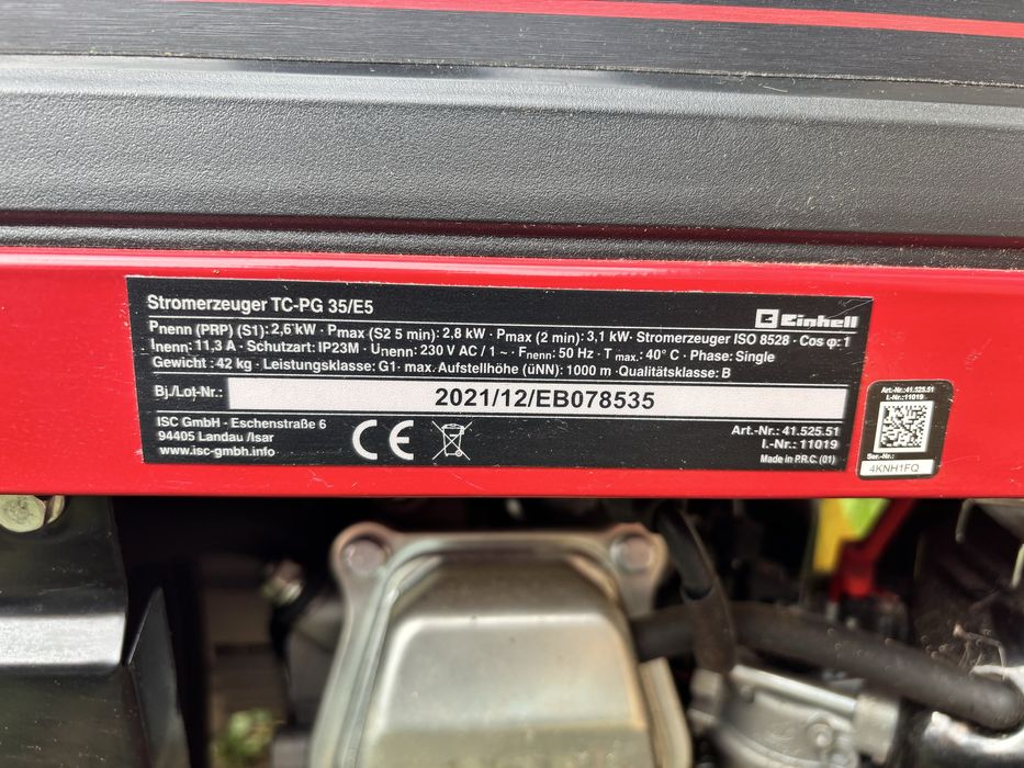 Agregat Einhell TC-PG 35/E5