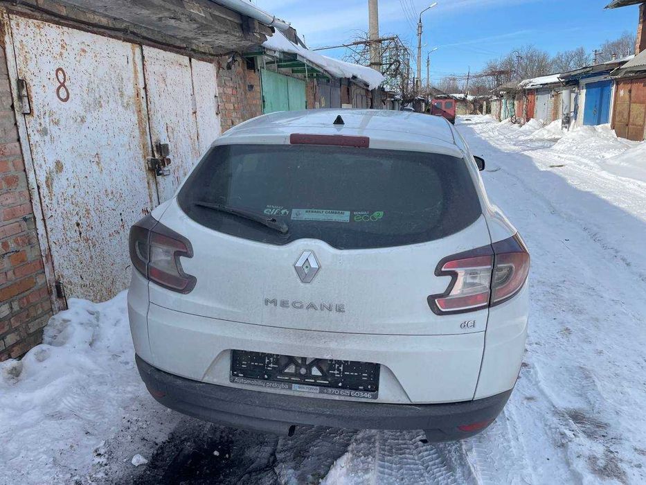 Розборка RENAULT MÉGANE III рено меган 3