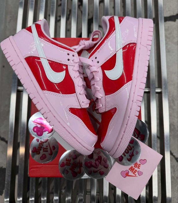 !SALE! Nike Dunk Low Valentine's Day 36 37 38 39 40 41 найк розові