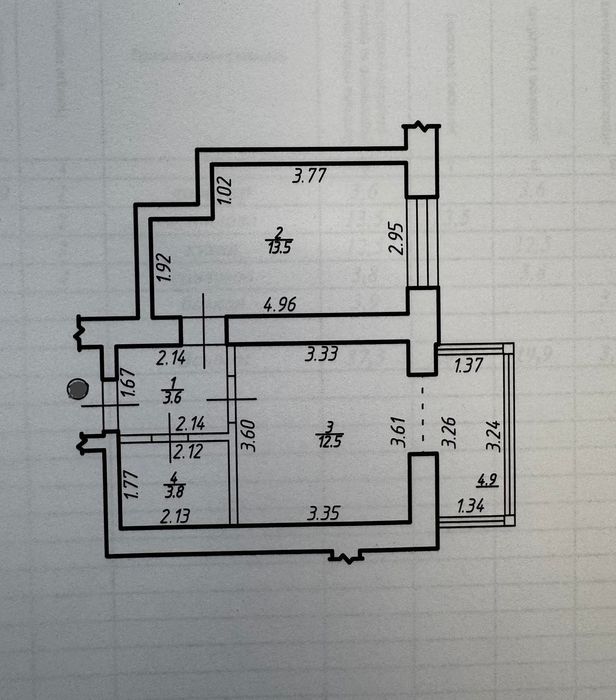 ЖК "Липки-2"  1-кім. Квартира