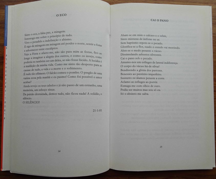 Caleidoscópio (Poesia) de Daniel Dias - 1ª Edição Ano 2001