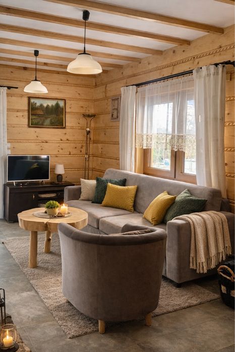 Domek sam na posesji  pod śliwką Noclegi Domki Bieszczady