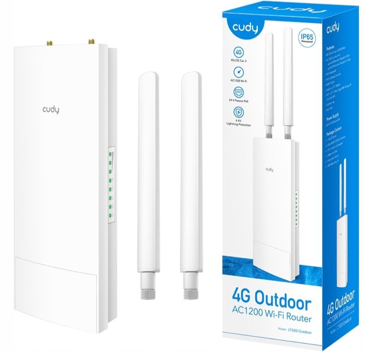 Router Cudy LT500 OD 802.11ac (Wi-Fi 5)