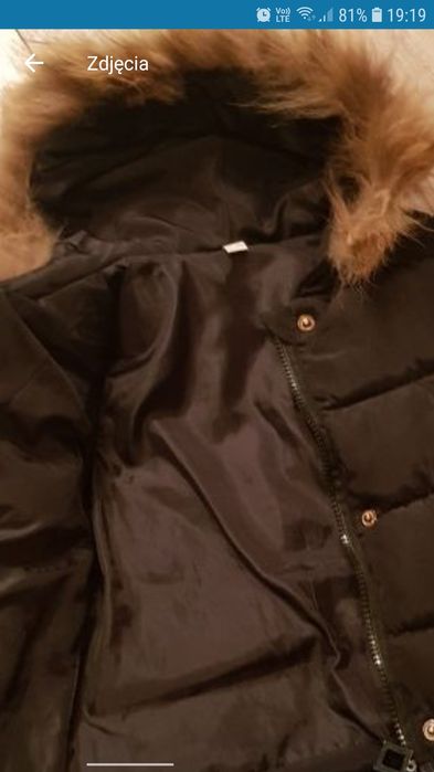 Nowa kurtka rozm.100 czarna