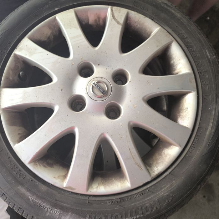 Koła alufelgi 195/55/16 lato nissan almera