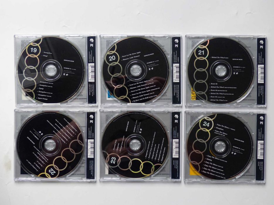 Depeche Mode - Singles 19-24 Box Set 4 CD - 2004 Reprise Rhino USA - stan doskonały !!