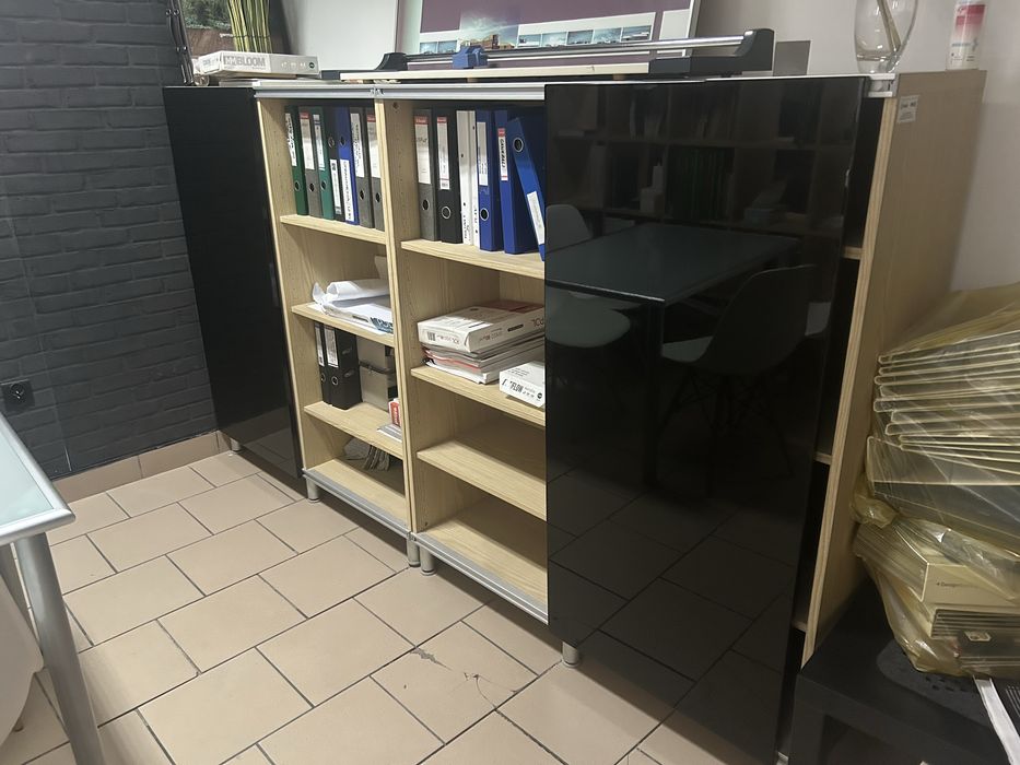 Meble  Ikea dab/czarny