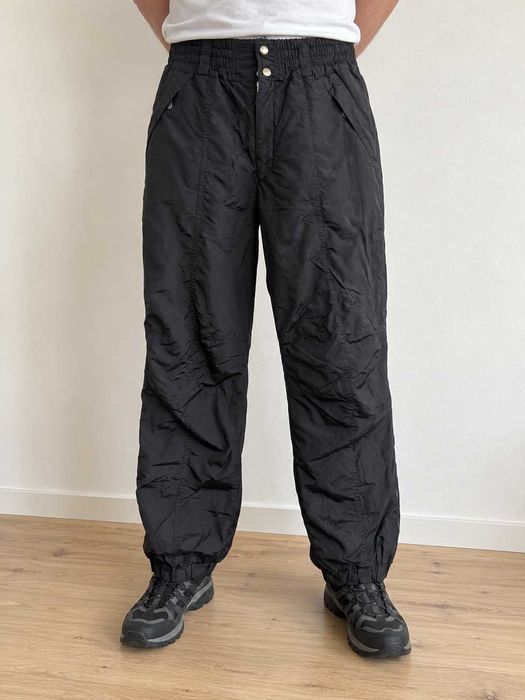 Siquoy Company czarne spodnie narciarskie vintage rozm. XL