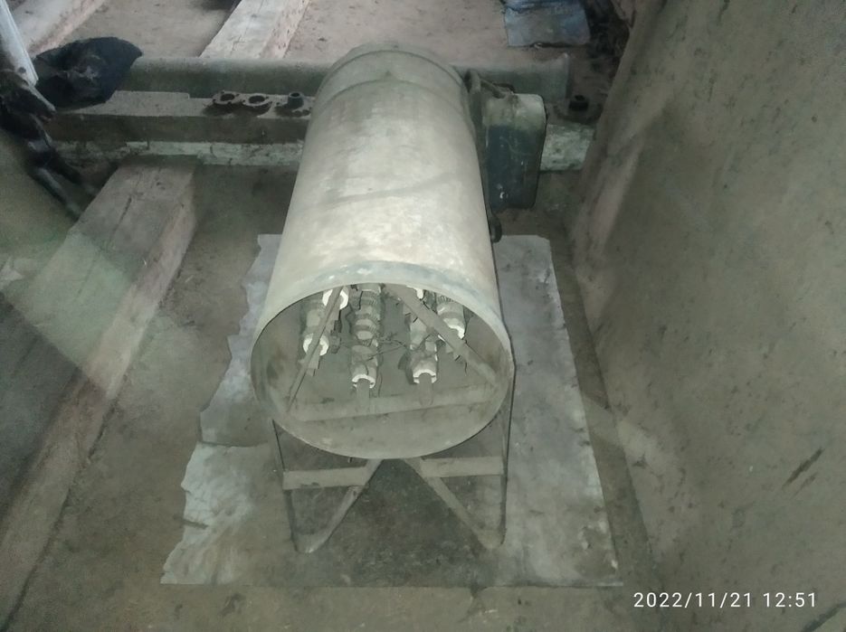 Обігрівач 380 В Теплова пушка Електрообігрівач