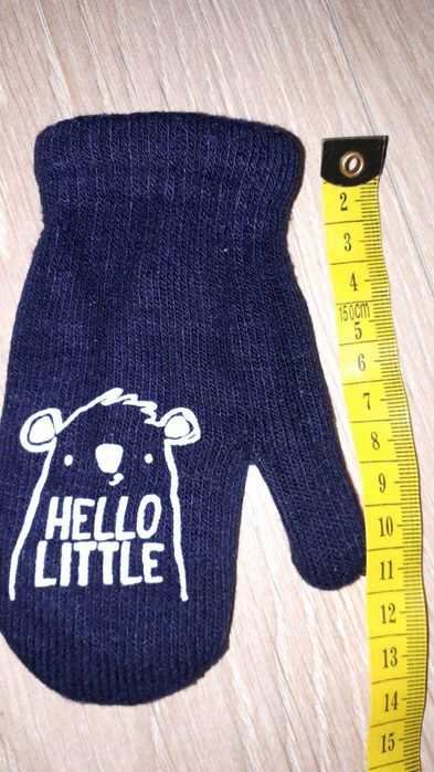 rękawiczki z jednym palcem, 14 cm (3-5 lat), drugie gratis