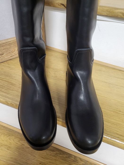 Сапоги massimo Dutti шкіра 26 см