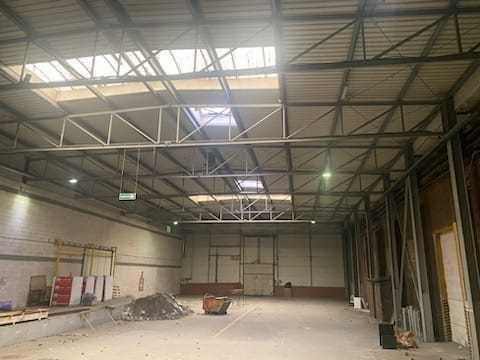 Konstrukcja hala stalowa MAGAZYN 45mx21m z rozbiórki