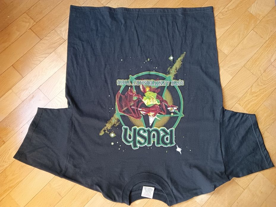 Unikat koszulka Rush tour L/XL tshirt oryginal merch moving pictures