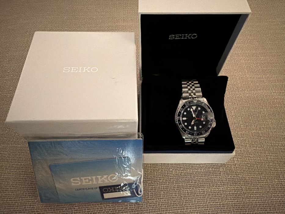 Seiko GMT 5S automático NOVO