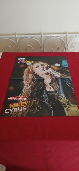 Poster Miley Cyrus  - Lisboa 2010, novo