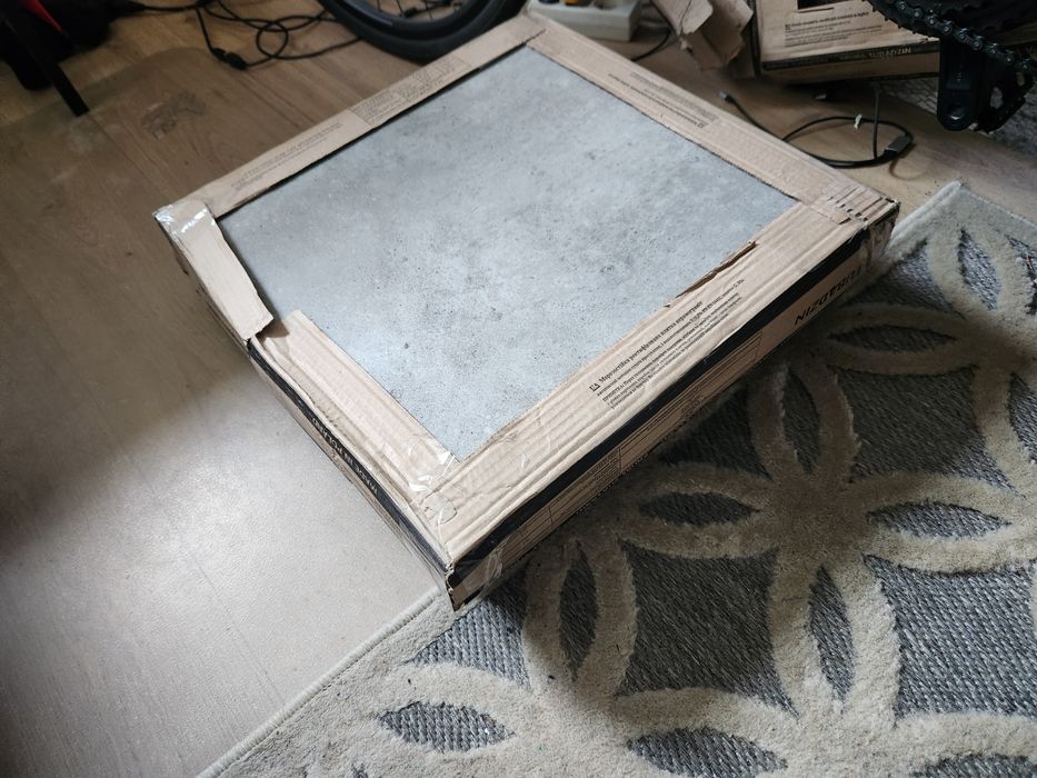 Plytki gres Domino Minimal Grafit 44.8 cm