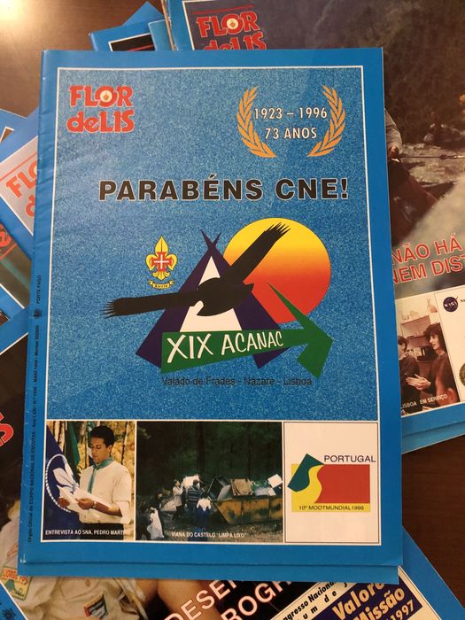 Flor de Lis revista dos anos 90