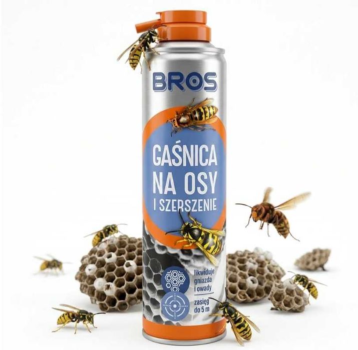 Gaśnica na osy i szerszenie Bros. Szybka Wysyłka
